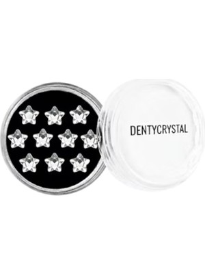Generic Dentycrystal Diş Pırlantası Yıldız Beyaz 10LU ( Avusturya Kristallerinden Oluşturulan 10'lu Set )