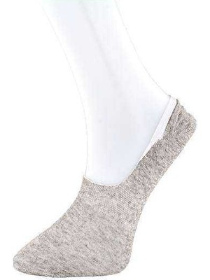 İsmiyle Al Gri Erkek Babet Çorap 3 Çift