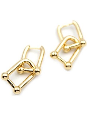 İsmiyle Al Tf Küpe - Altın