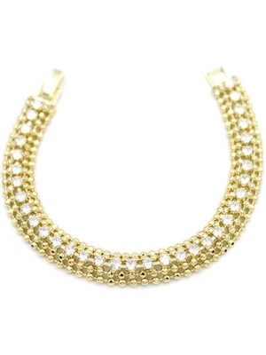 İsmiyle Al Xuping Vip Bileklik - 14K Altın