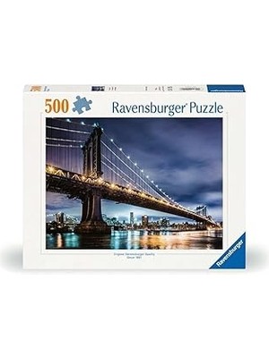 SHC4200 Ravensburger 500P Puzzle New York, Yapboz
