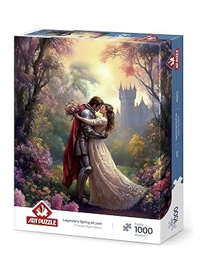 SHC4200 Puzzle Efsanevi Aşkın Baharı 1000 Parça Puzzle