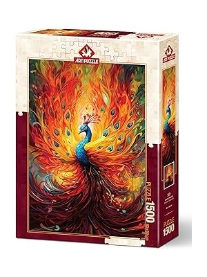 SHC4200 Puzzle Efsanevi Tavuskuşu 1500 Parça Puzzle