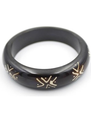 İsmiyle Al Kemik Bilezik - Kahverengi