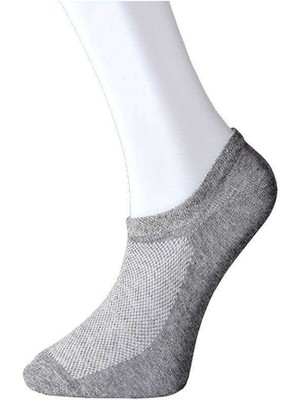 İsmiyle Al Gri Erkek Görünmez Çorap 9 Çift