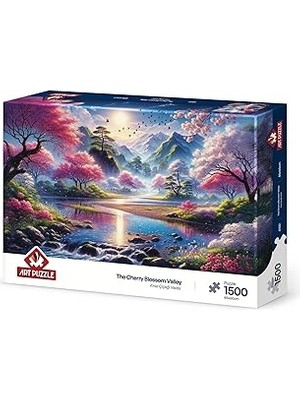 SHC4200 Puzzle Kiraz Çiçeği Vadisi 1500 Parça Puzzle