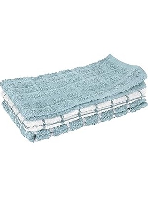 SHC4200 Ritz Creations Bulaşık BEZLERI,%100 Pamuk, Havlu Kumaş, 3'lü Paket, 63,5 x 38,1 cm (25