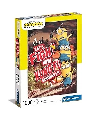 SHC4200 Clementoni - 39564 - Koleksiyon Yapboz - Minyonlar 2-1000 Parça - Italya'da Üretilmiştir - Yet