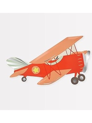 SHC4200 Meri Meri - Plane Plates - Uçak Tabaklar (X8)