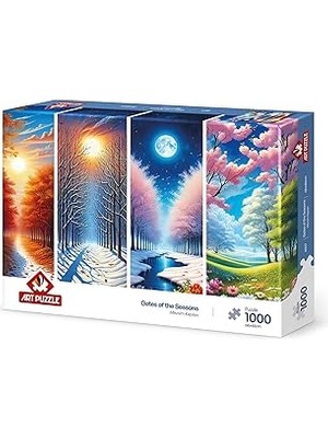 SHC4200 Puzzle Mevsim Kapıları 1000 Parça Puzzle