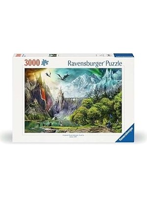SHC4200 Ravensburger Ejderhaların Hükümdarlığı 3000 Parça Puzzle