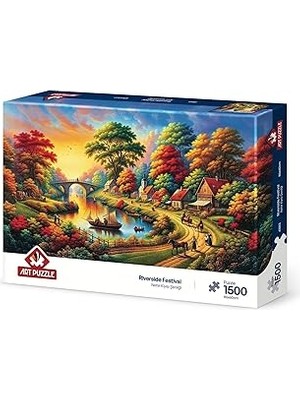 SHC4200 Puzzle Nehir Kıyısı Şenliği 1500 Parça Puzzle