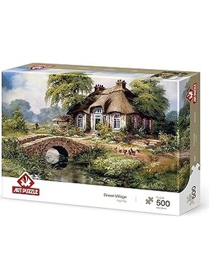 SHC4200 Puzzle Yeşil Köy 500 Parça Puzzle
