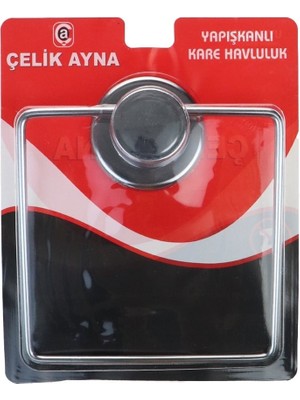 İsmiyle Al Yapışkanlı Kare Havluluk ROYALEKS-827