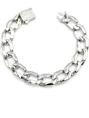 İsmiyle Al Zincir Gurmet Bileklik - Gümüş