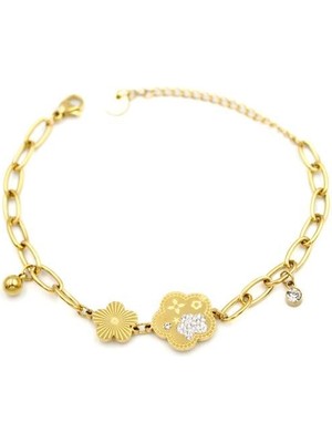 İsmiyle Al Zincir Bileklik - Altın