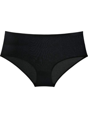 İsmiyle Al 3 Adet Kadın Yüksek Bel Bato Külot Siyah