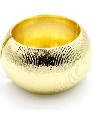 İsmiyle Al Kelepçe Bilezik - Altın