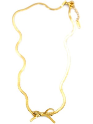 İsmiyle Al Fiyonk Kolye - Altın