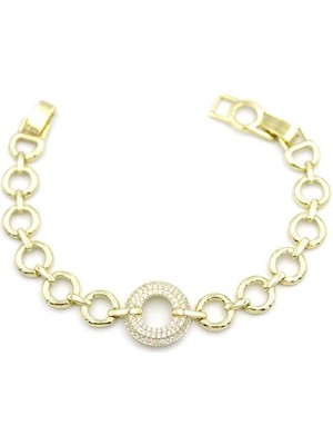 İsmiyle Al Xuping Vip Bileklik - 14K Altın