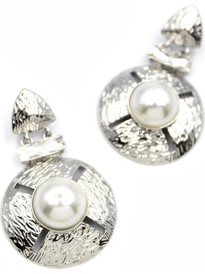 İsmiyle Al Metal Küpe - Gümüş