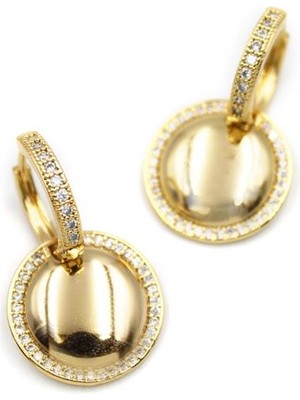 İsmiyle Al Halka Küpe - Altın