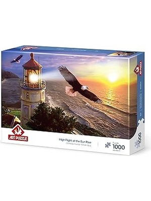 SHC4200 Puzzle Gündoğumunda Yüksek Uçuş 1000 Parça Puzzle