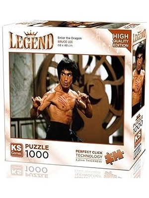 SHC4200 Ks Games 1000 Parça Bruce Puzzle