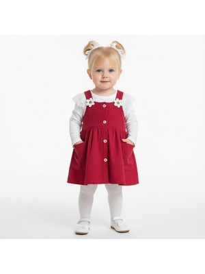 Seabubbles Yakası Dantelli Jile Kız Çocuk Elbise