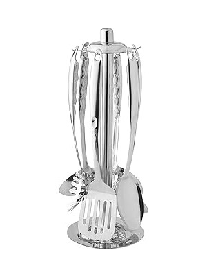 SHC4200 Berghoff Essentials Paslanmaz Çelik Standlı Kepçe Seti