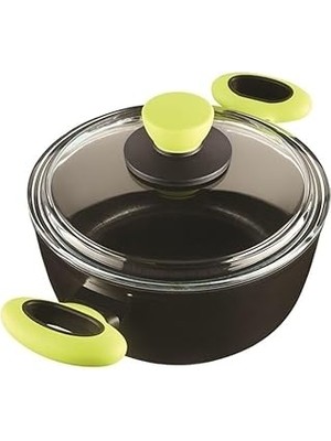 SHC4200 Leggno Colorgy Titanium 20CM Tencere/yeşil