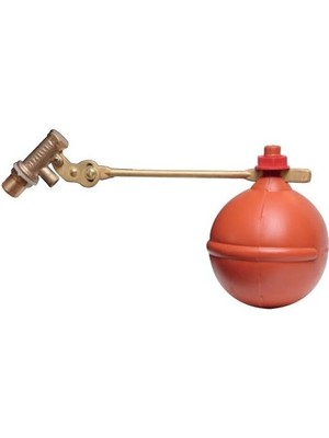 GMS Flatör Şamandıra, Plastik, Çelik Memeli, 1/2"