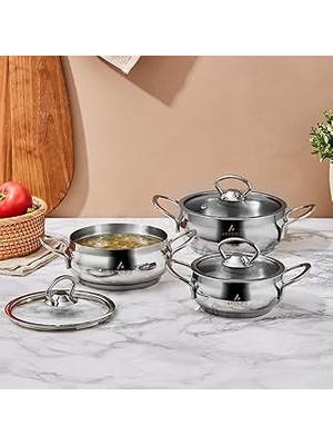 SHC4200 Ar Yıldız Olden Mini 6 Parça Sahan Seti