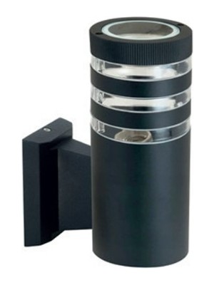 Yapımaks Bahçe Armatürü Aplik, Palmera-1, 60W, Siyah, E27, Metal, 21.5x9 Cm, Horoz