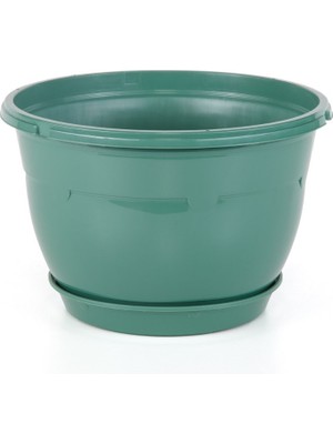 Serinova Saksı Safir Makrome, No:3, 6 L, 27X63 Cm, Yeşil