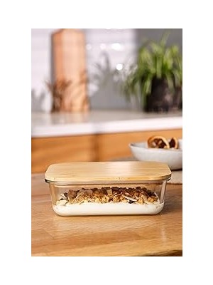 SHC4200 Naturel 1050 ml Borosilikat Saklama Kabı