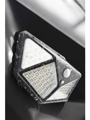 Flamex Güneş Enerjili Bahçe Aydınlatma Lambası Solar 100 LED Lamba