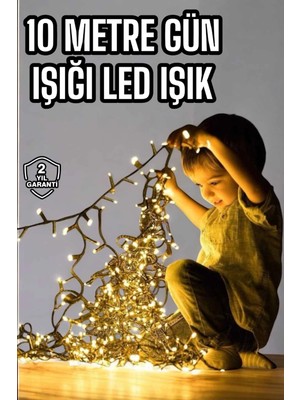 Flamex 10 Metre LED Işık Saçaklı Dekoratif Şerit LED