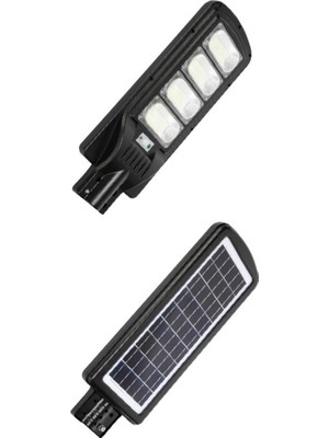 Yapımaks Solar LED Sokak Armatürü, Grand XL-600, 600W, 6400K, Beyaz Işık, Siyah, Horoz