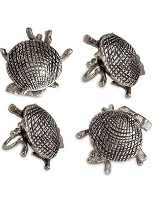 SHC4200 Deep Sea Mercan 4'lü Peçete Halkası