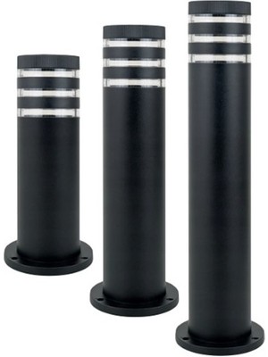 Yapımaks Bahçe Armatürü,palmera-2, 60W, Siyah, Metal, 30X9 Cm, Horoz