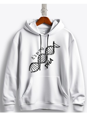 MGAX It's In My Dna Zincir Baskılı Regular Kapşonlu Sweatshirt