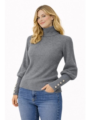 Modaplaza Kadın Balıkçı Yaka Triko Kazak 7313
