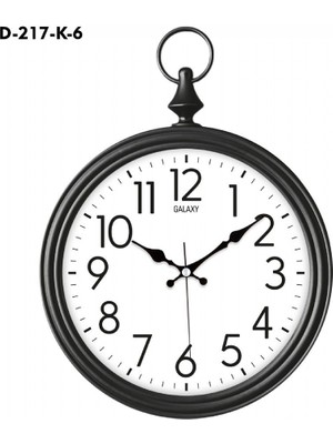 Galaxy Dekoratif Köstekli Duvar Saati D-217-K-6