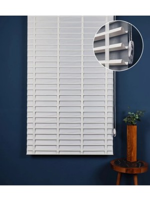 YS Perde Tasarım Picasso Shadow Silüet Kumaş Jaluzi Store Perde, Alüminyum Kasalı Yüksek Kaliteli - Krem W02/PICASSO