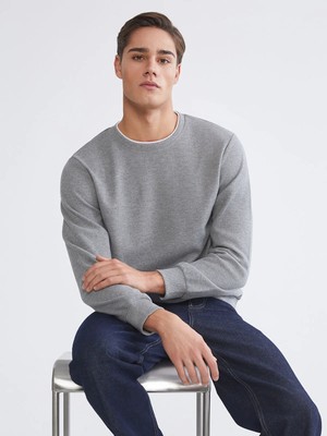 Lc Waikiki Yeni Sezon Bisiklet Yaka Erkek Sweatshirt