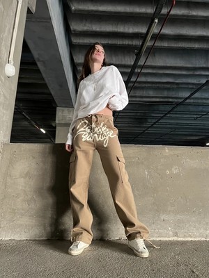 Marsilyan Grunge Kargo Pantolon