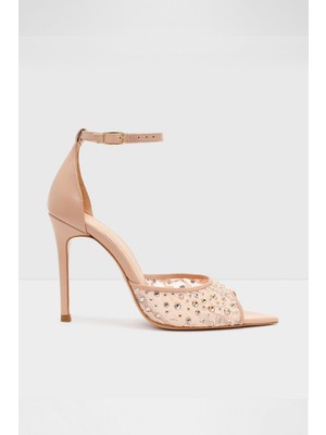 Aldo Byteme-Tr Sandalet Yüksek Topuklu Sandalet Abiye Sandalet - Pembe
