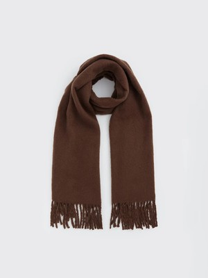 Lc Waikiki Yeni Sezon Düz Püsküllü Kadın Atkı