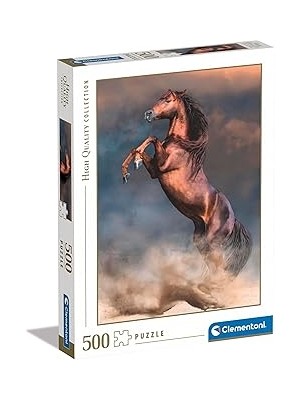 SHC4200 Clementoni 500 El. Hq Wild Red Stallion [puzzle]
